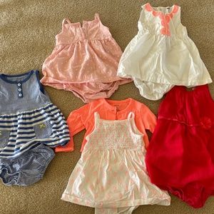 Baby girls dress lot